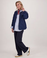 Je m'appelle Jassen Jacket Quilted | Dark Blue Denim