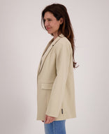 Je m'appelle Jassen Blazer Straight Pinstripe | Sahara