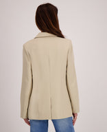 Je m'appelle Jassen Blazer Straight Pinstripe | Sahara