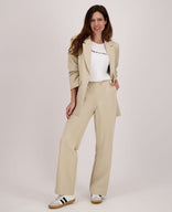 Je m'appelle Broeken Pant Straight Pinstripe | Sahara