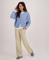Je m'appelle Broeken Pant Straight Pinstripe | Sahara