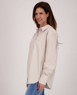 Je m'appelle Tops Blouse Fenna | Sahara/Wit