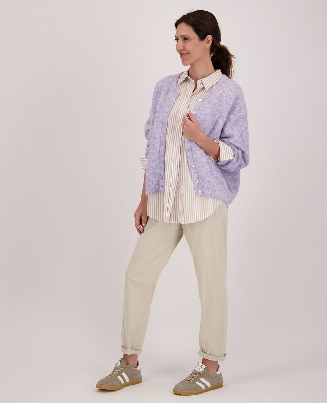 Je m'appelle Tops Blouse Fenna | Sahara/Wit