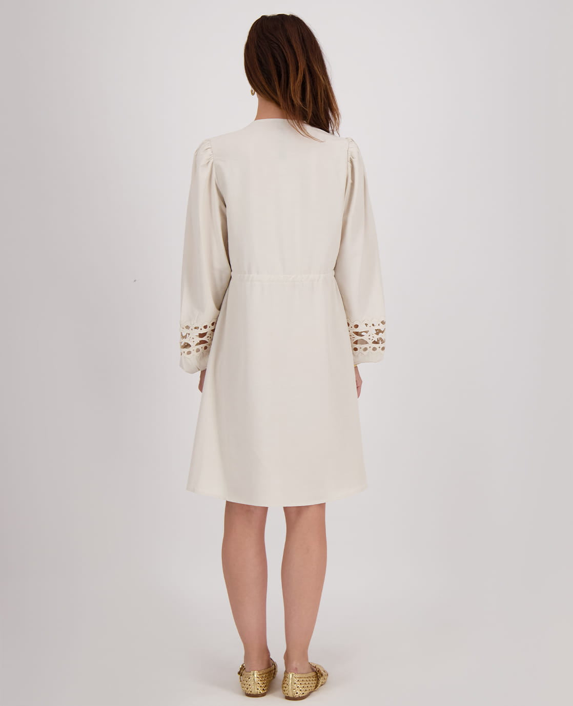 Je m'appelle Jurken Robe Lace | Ecru