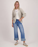 Je m'appelle Tops Vest + Singlet | Dark Greige