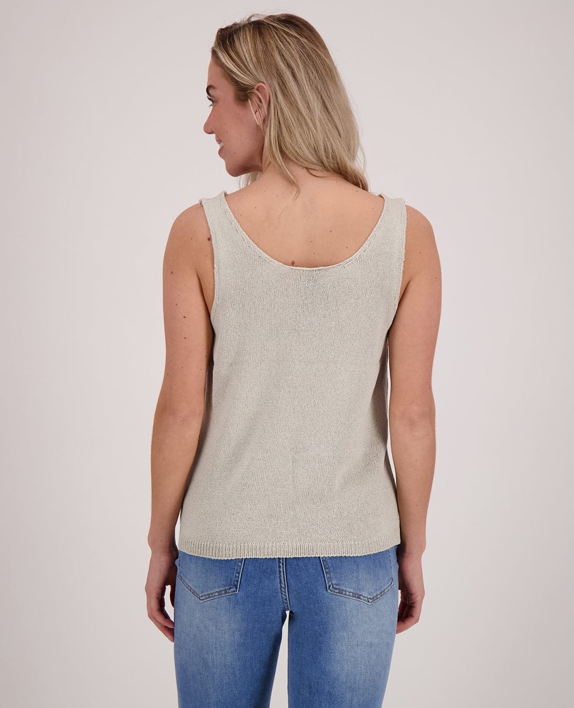 Je m'appelle Tops Vest + Singlet | Dark Greige