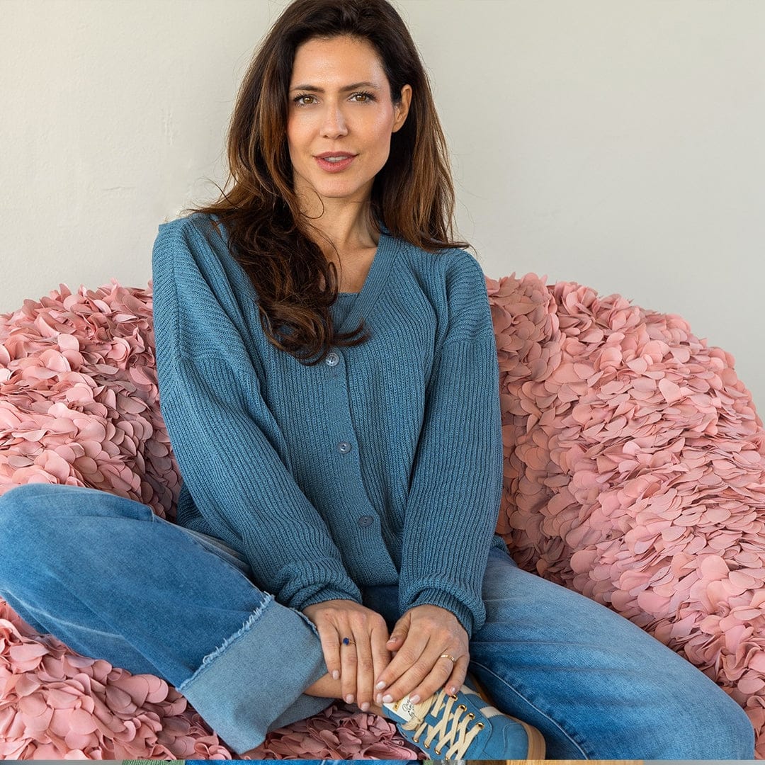 Je m'appelle Tops Vest + Singlet | Jeans Blauw