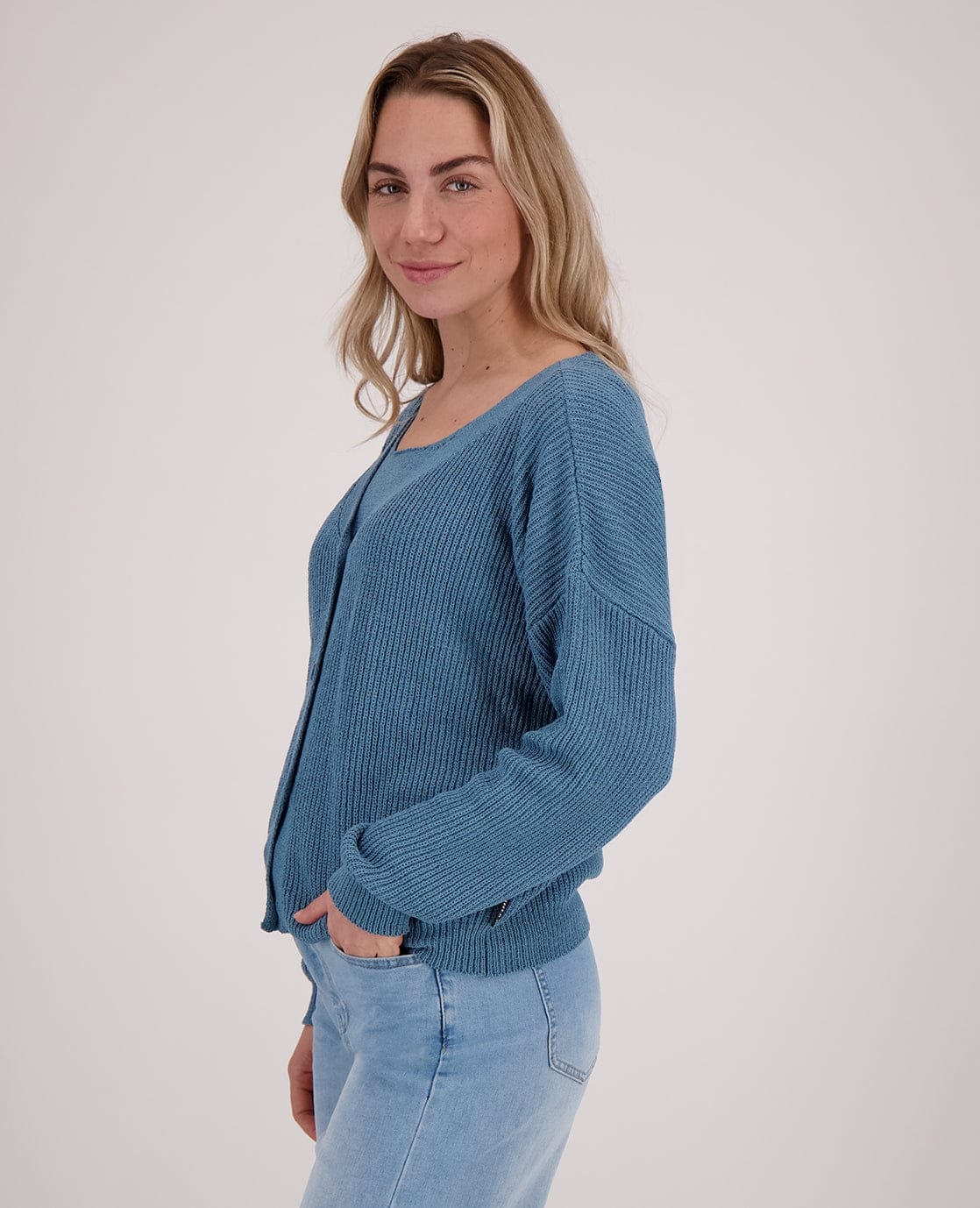 Je m'appelle Tops Vest + Singlet | Jeans Blauw