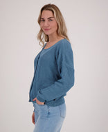 Je m'appelle Tops Vest + Singlet | Jeans Blauw