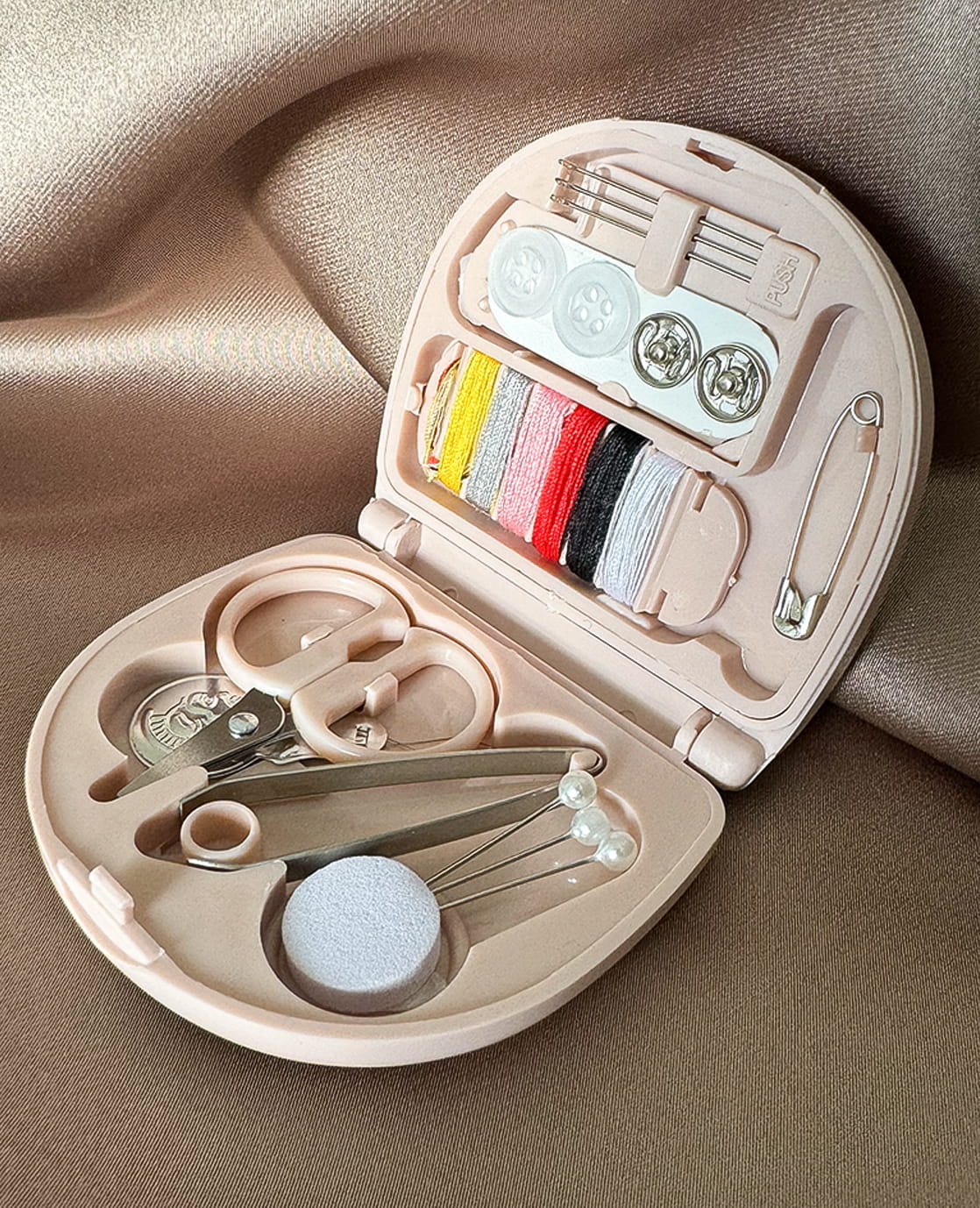 Je m'appelle Accessoires Soft Pink / One Size Sewing Kit | Soft Pink