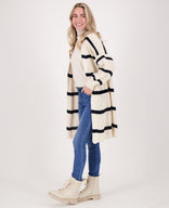 Je m'appelle Vesten Vest Robine | Naturelle/Donkerblauw