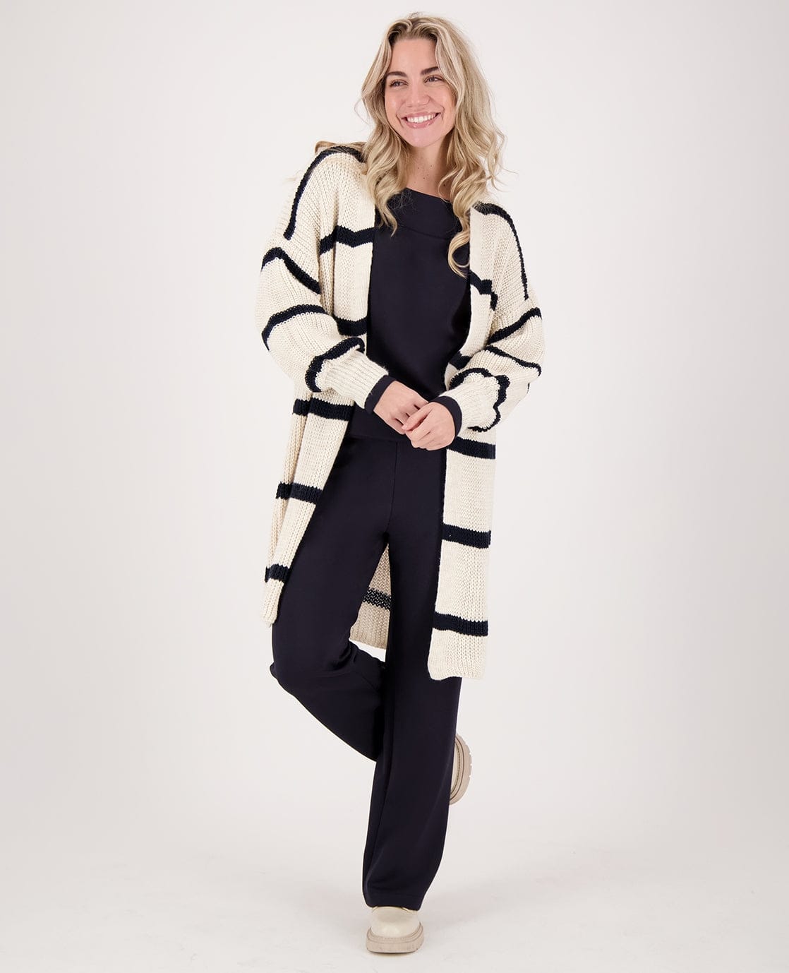 Je m'appelle Vesten Vest Robine | Naturelle/Donkerblauw