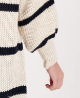 Je m'appelle Vesten Vest Robine | Naturelle/Donkerblauw