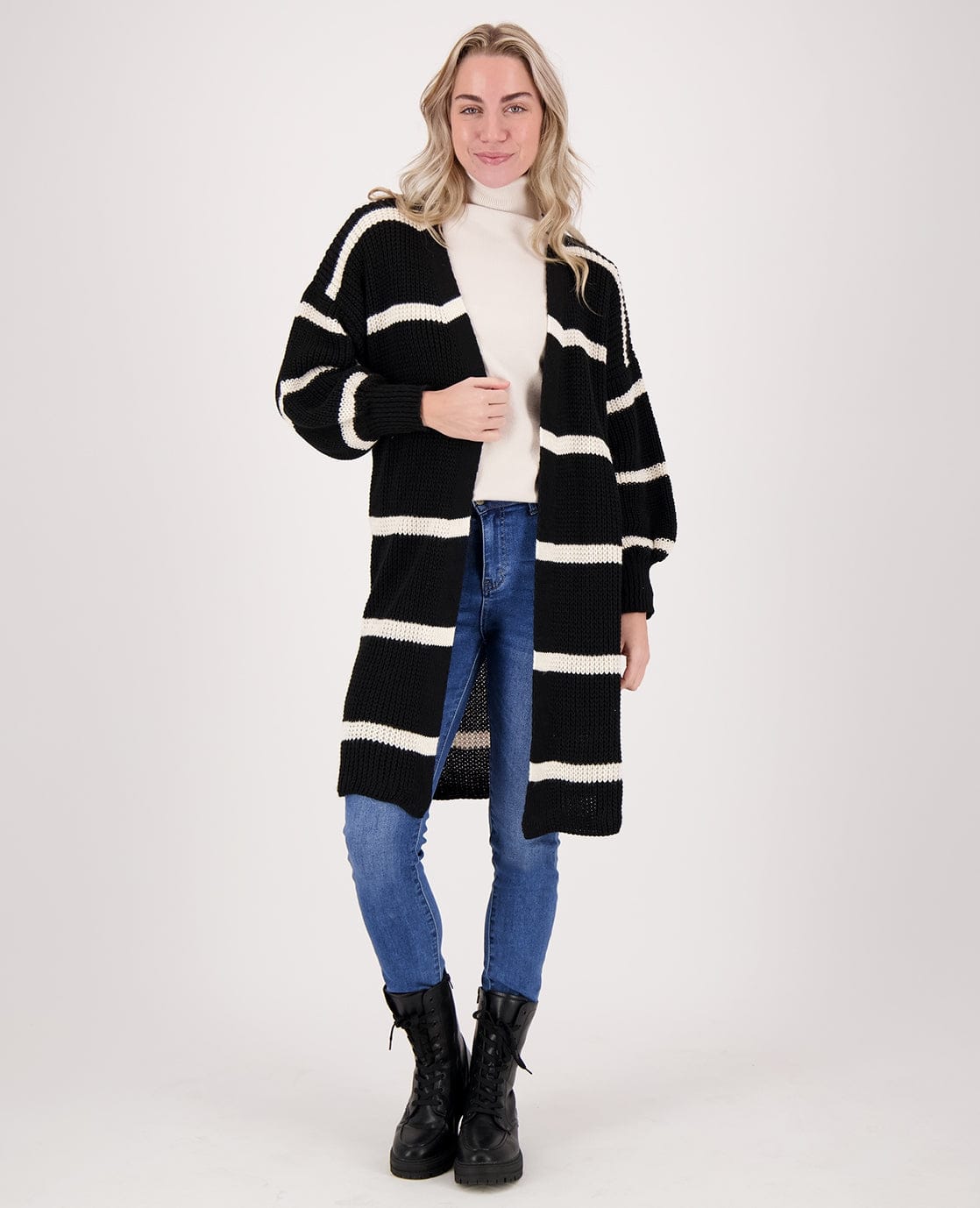 Je m'appelle Vesten Vest Robine | Black/Naturelle