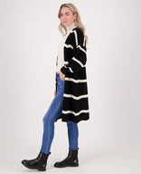 Je m'appelle Vesten Vest Robine | Black/Naturelle