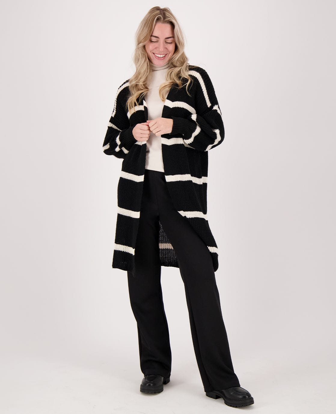 Je m'appelle Vesten Vest Robine | Black/Naturelle