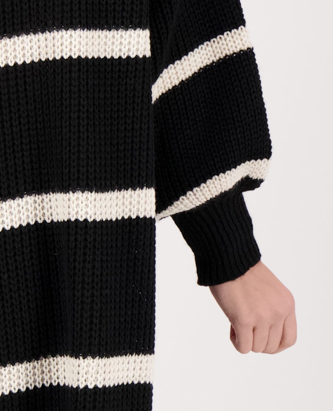 Je m'appelle Vesten Vest Robine | Black/Naturelle