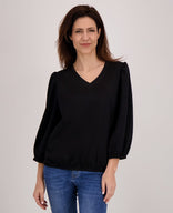 Je m'appelle Tops Zwart / XS Top Catelijn | Zwart