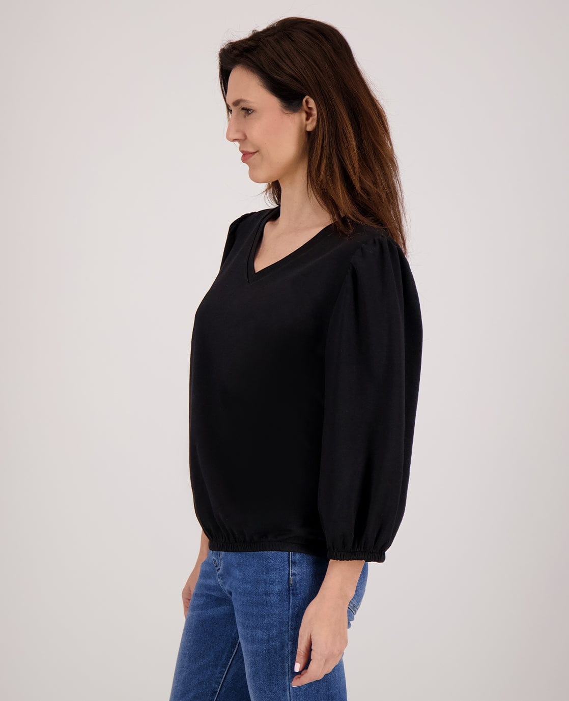 Je m'appelle Tops Top Catelijn | Zwart