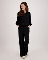 Je m'appelle Tops Top Catelijn | Zwart