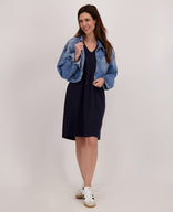 Je m'appelle Jurken Robe Ceci | Donkerblauw