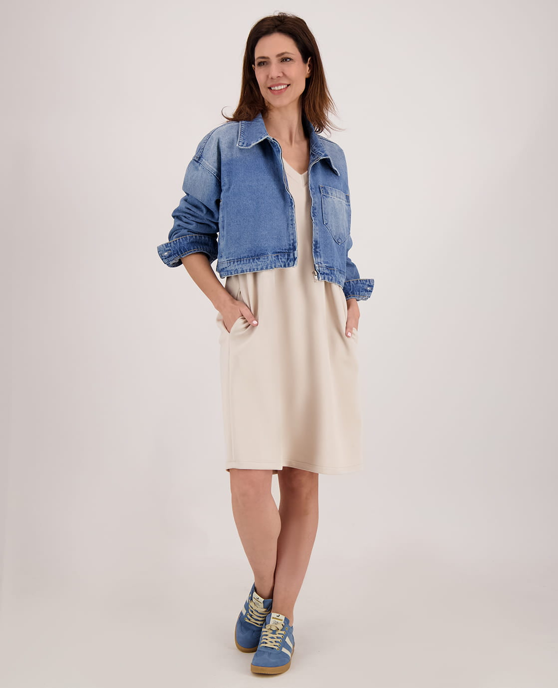 Je m'appelle Jurken Beige / XS Robe Ceci | Beige