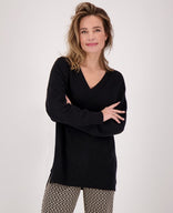 Je m'appelle Tops Pull Ivy | Zwart