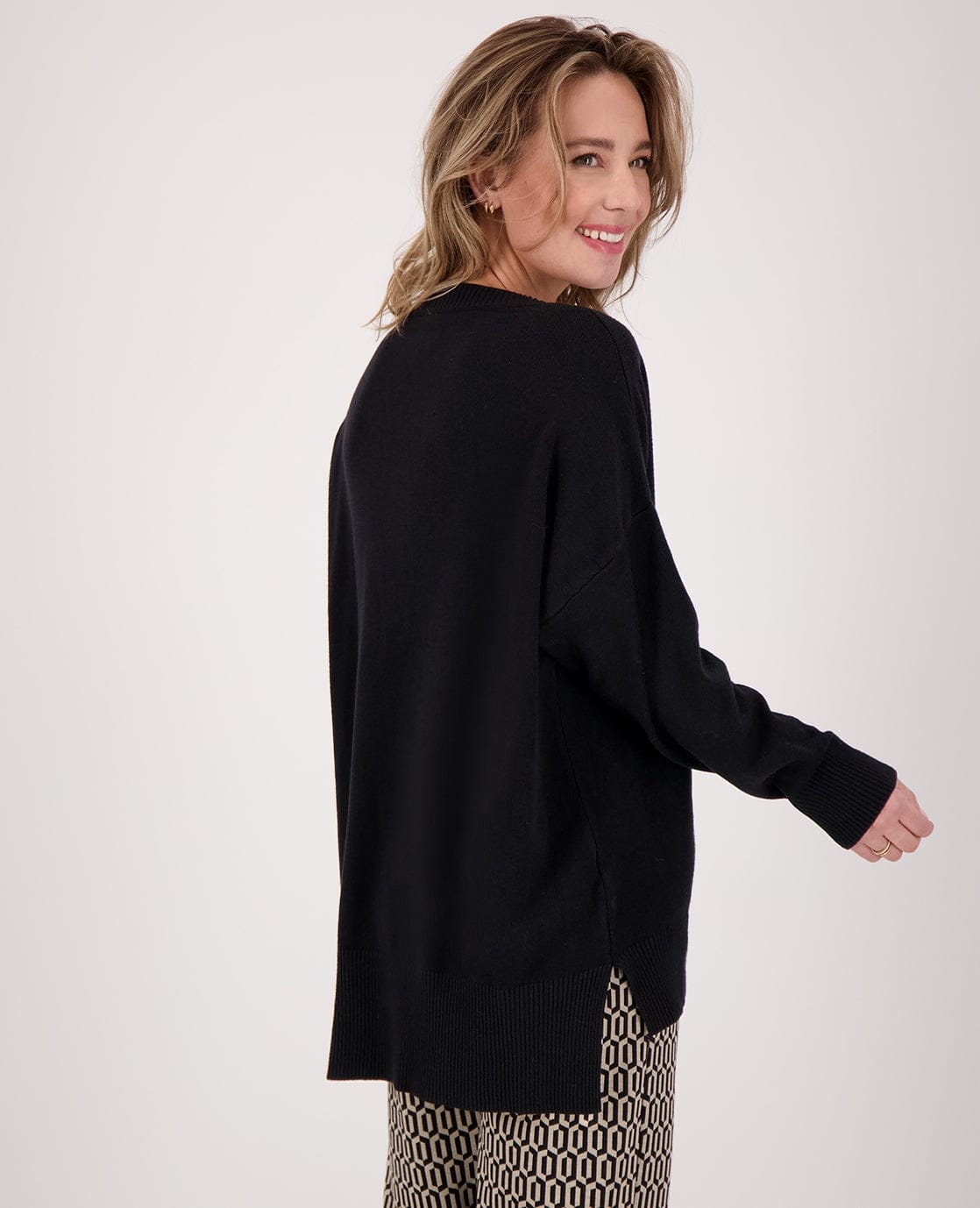 Je m'appelle Tops Pull Ivy | Zwart