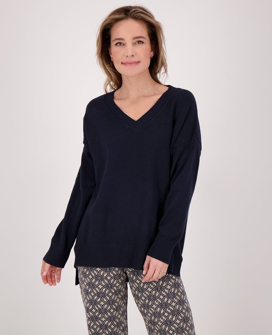 Je m'appelle Tops Pull Ivy | Donkerblauw