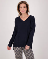 Je m'appelle Tops Pull Ivy | Donkerblauw
