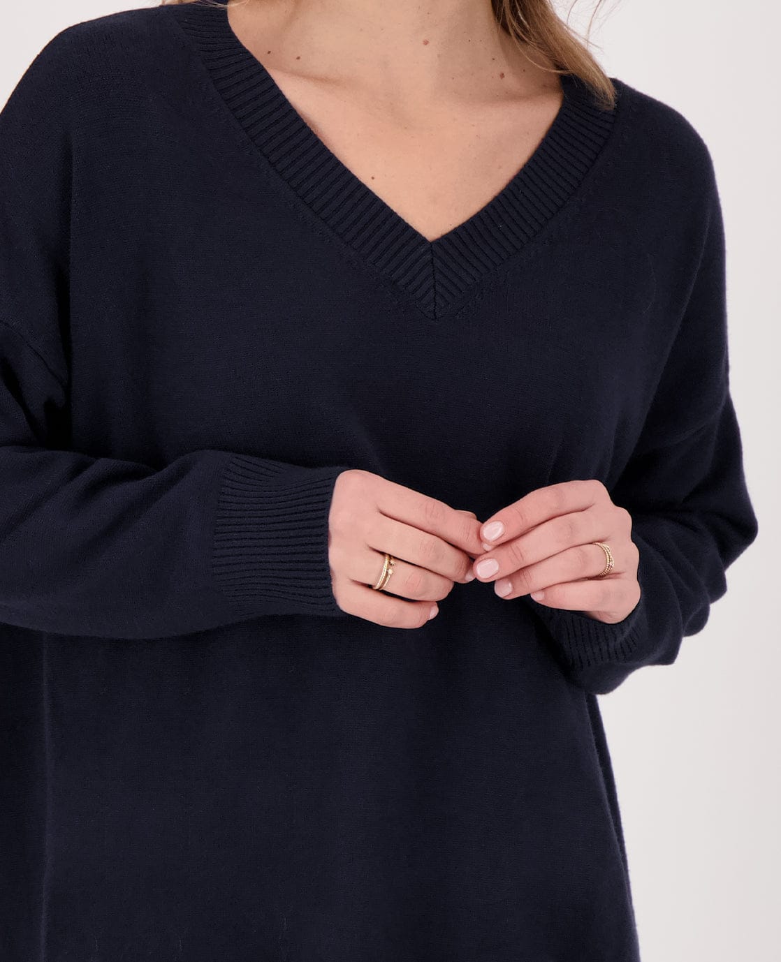 Je m'appelle Tops Pull Ivy | Donkerblauw