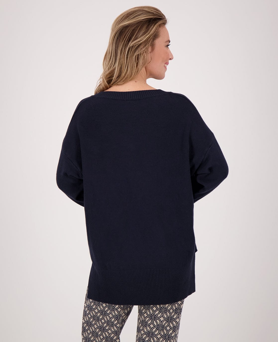 Je m'appelle Tops Pull Ivy | Donkerblauw