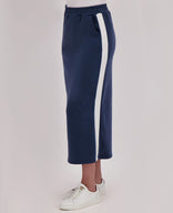 Je m'appelle Jurken Skirt Dani | Jeans Blue/Off White