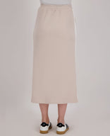 Je m'appelle Jurken Skirt Fenna | Sand Beige/Off White