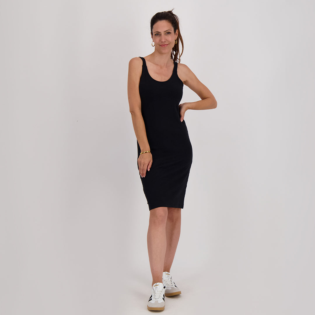 Tank Dress | Zwart