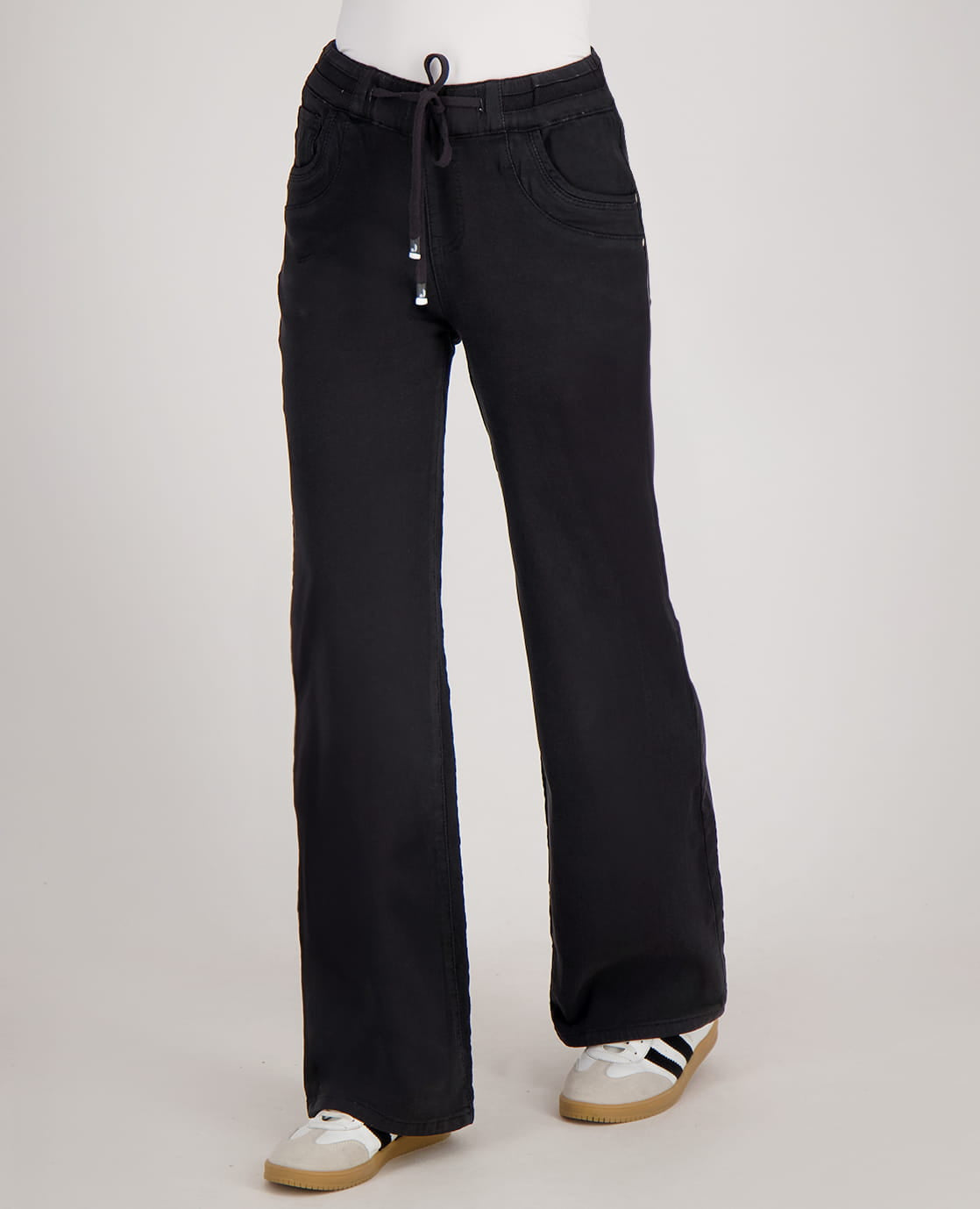 Je m'appelle Broeken Zwart / XS / (30'') Pant Fleur Jogg Denim | Zwart