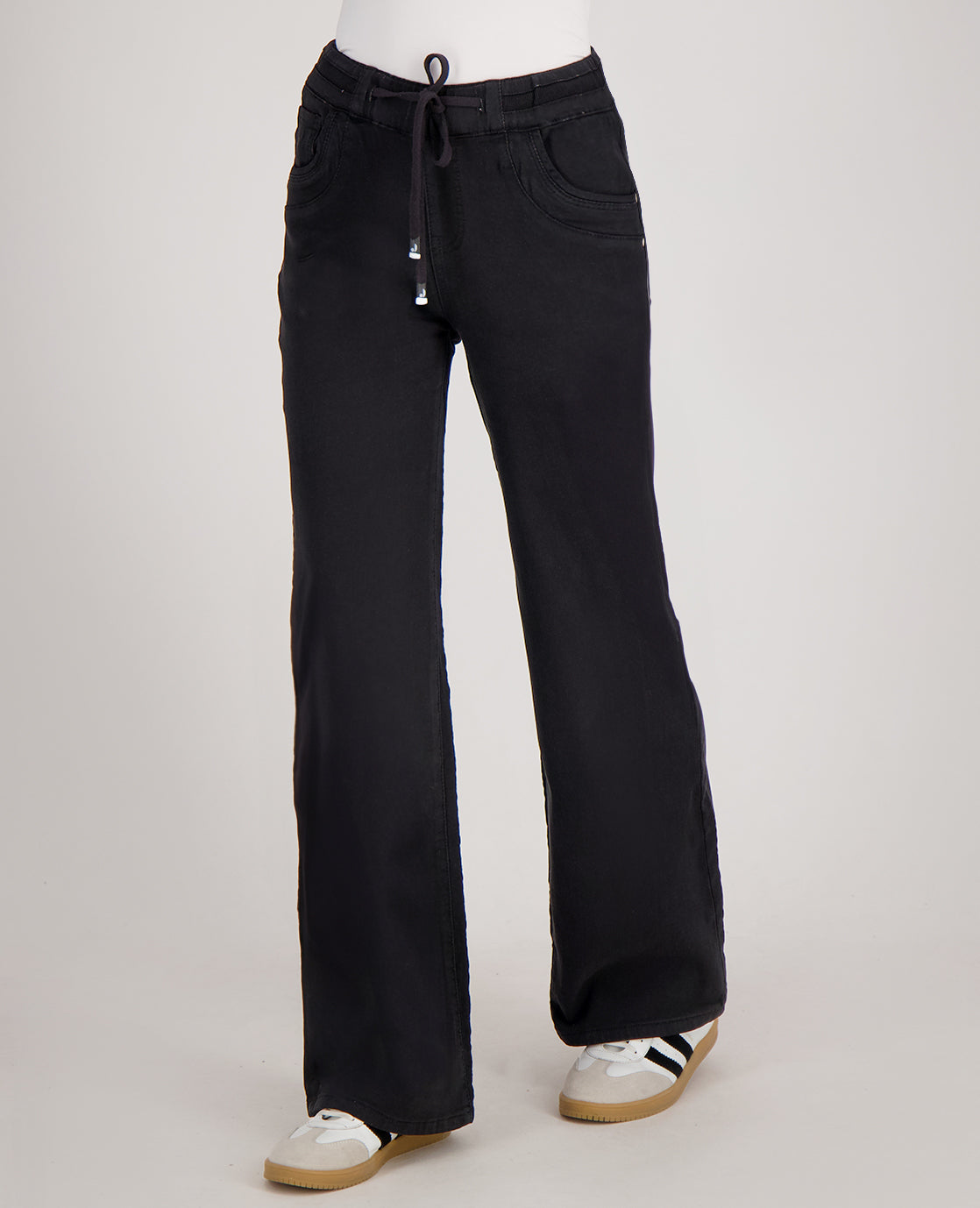 Pant Fleur Jogg Denim | Zwart