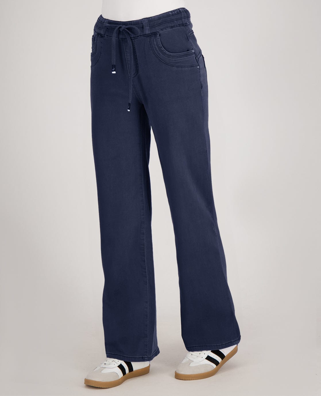 Je m'appelle Broeken Pant Fleur Jogg Denim | Donkerblauw