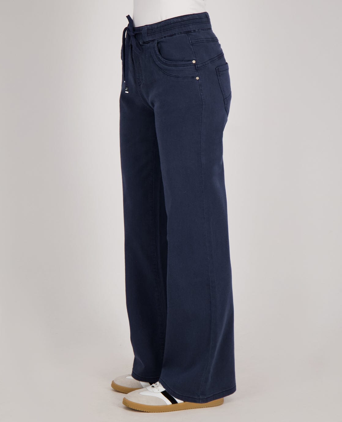 Je m'appelle Broeken Pant Fleur Jogg Denim | Donkerblauw