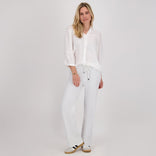 Je m'appelle Broeken Off White / XS / Short Pant Fleur Jogg Denim | Off White