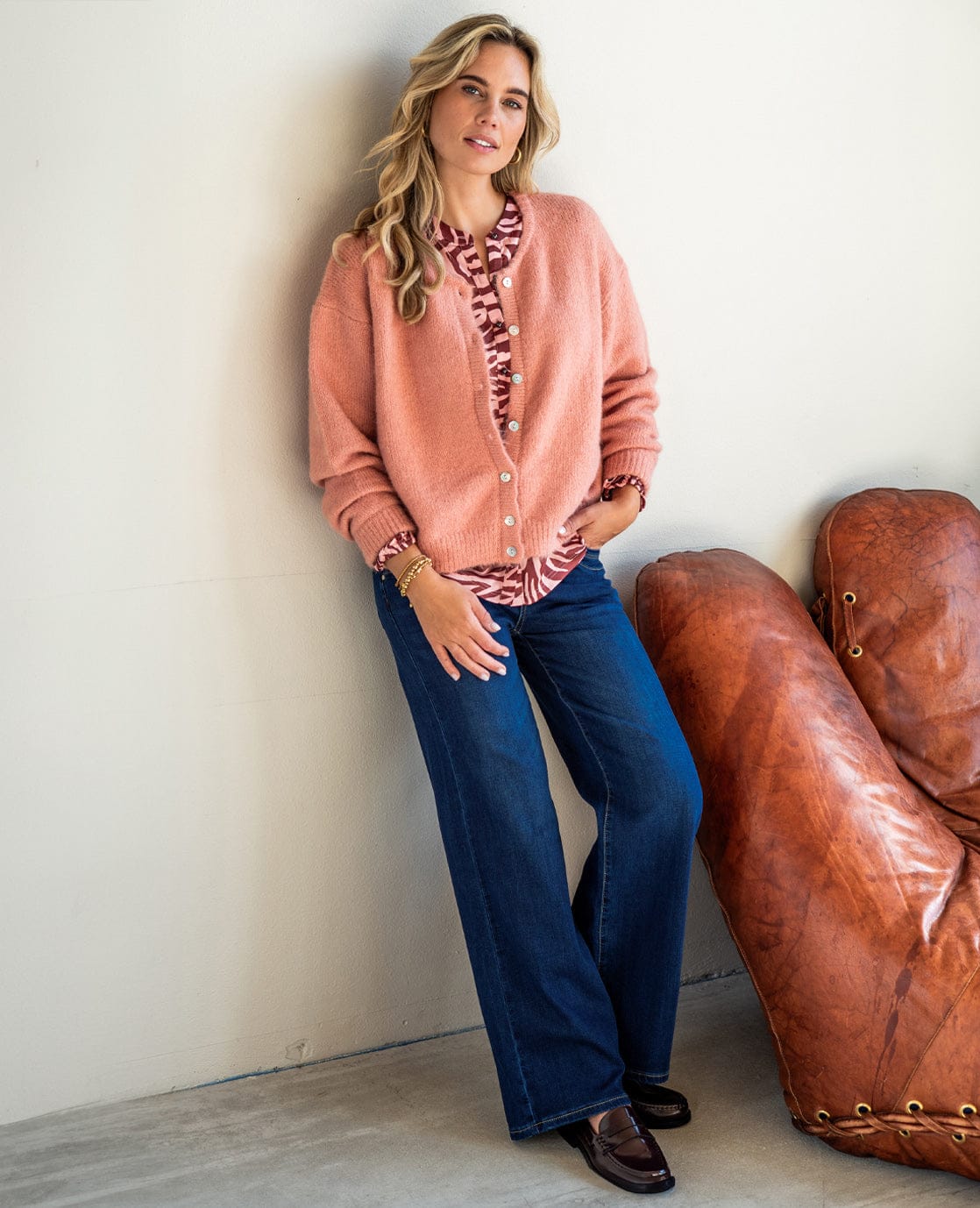 Je m'appelle Broeken Pant Fleur Jogg Denim | Midnight Denim