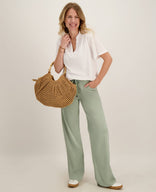 Je m'appelle Broeken Pant Fleur Jogg Denim | Sage Green