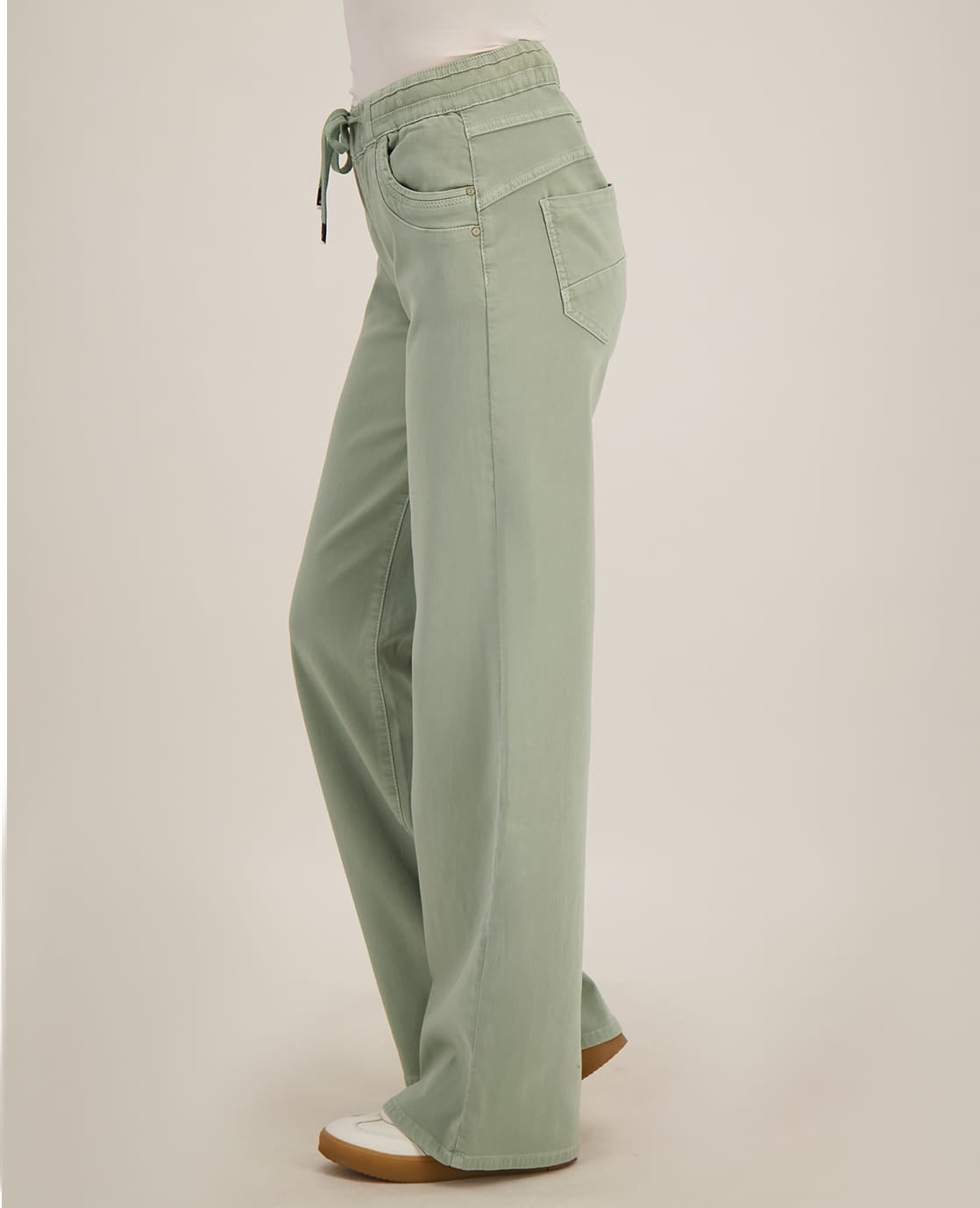Je m'appelle Broeken Pant Fleur Jogg Denim | Sage Green