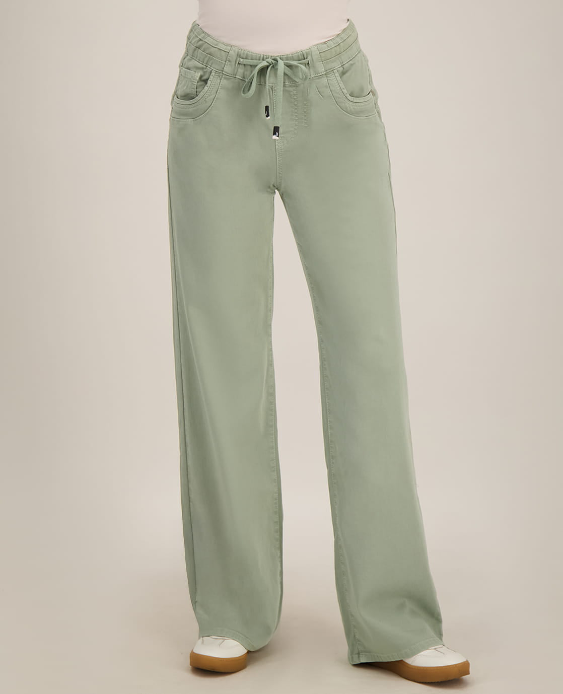 Je m'appelle Broeken Pant Fleur Jogg Denim | Sage Green