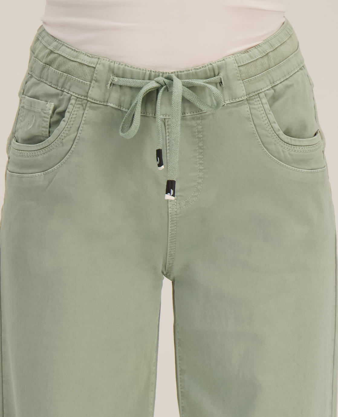 Je m'appelle Broeken Pant Fleur Jogg Denim | Sage Green