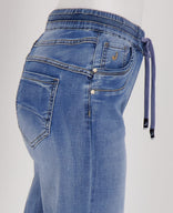 Je m'appelle Broeken Pant Fleur Jogg Denim | Mid Blue Denim
