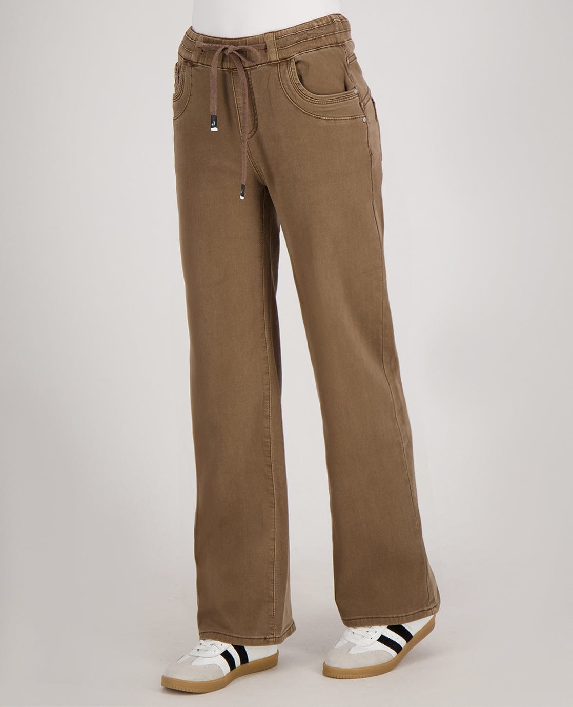 Je m'appelle Broeken Pant Fleur Jogg Denim | Autumn Taupe