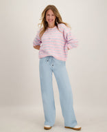 Je m'appelle Broeken Pant Fleur Jogg Denim | Pastel Blue