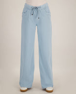 Je m'appelle Broeken Pastel Blue / XS / (30'') Pant Fleur Jogg Denim | Pastel Blue