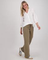 Je m'appelle Broeken Pant Fleur Jogg Denim | Taupe